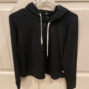 Vuori Black Hooded Sweatshirt